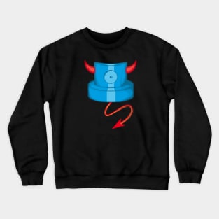 Devil cap pixel Crewneck Sweatshirt